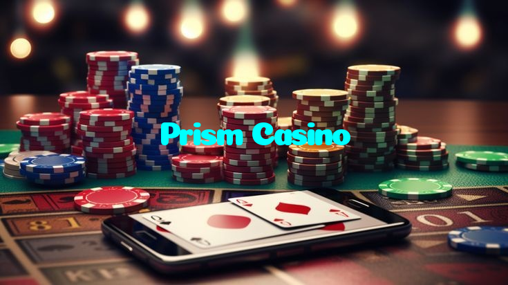 Prism Casino casino presented on mobile device in Pakistan with slots and live games